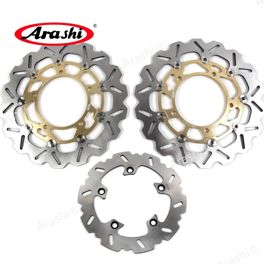 Arashi 1 комплект Bandit 1250S CNC Передние Задние тормозные диски для SUZUKI BANDIT 1250S GSF1250S ABS 2012 2013