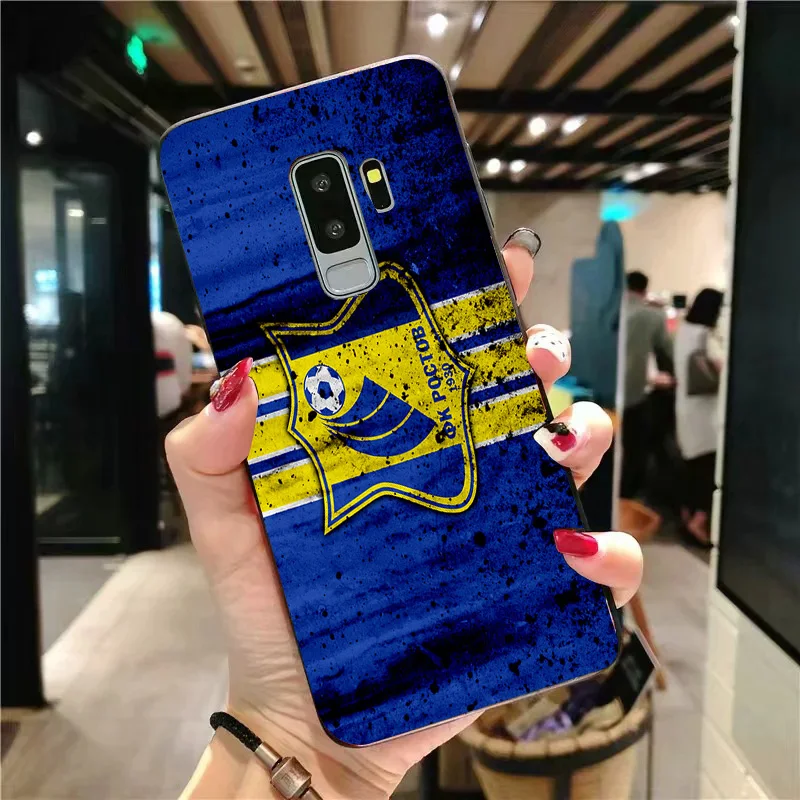 Чехол для телефона Shomurodov для samsung Galaxy S10 S7 Edge DIY прозрачный мягкий TPU Rostov FC для S9 A5 A7 A8 J7 Prime Note 9 Note10