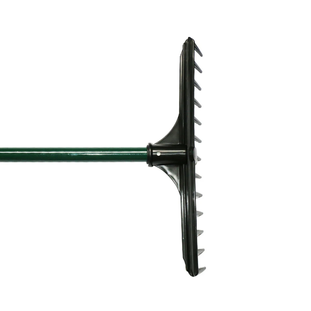 Solid Golf Grip Rake Head Golf Course Driving Range Sand Trap Bunker Rake Garden