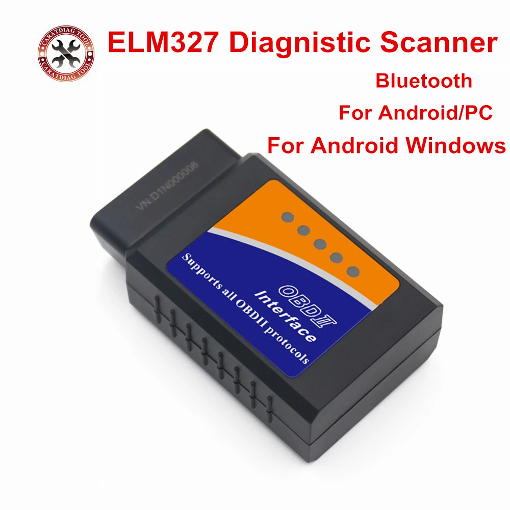 Adaptador de diagnóstico ELM327 Super Mini ELM 327 BT Torque, lector de código OBDII, escáner coche OBD2 para Android/PC|Lectores de código y herramientas de escaneo| -