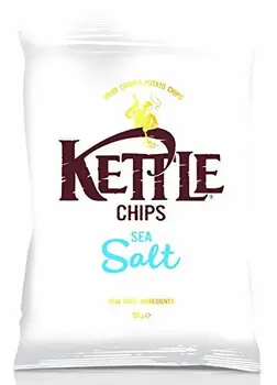 

Kettle Chips Patatas Fritas con Sal - Paquete de 8 x 150 gr - Total: 1200 gr