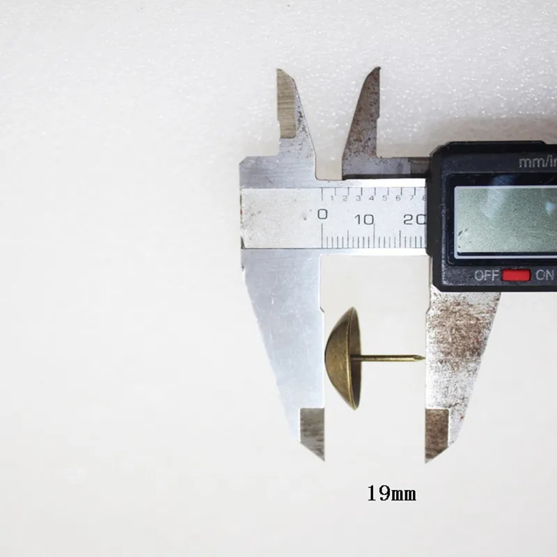 100 шт 22*19 мм метал; цвет бронзовый Обивка Ногтей антикварная шкатулка для ювелирных изделий диван декоративный Tack шпилька толкатель декоративная мебель гвозди