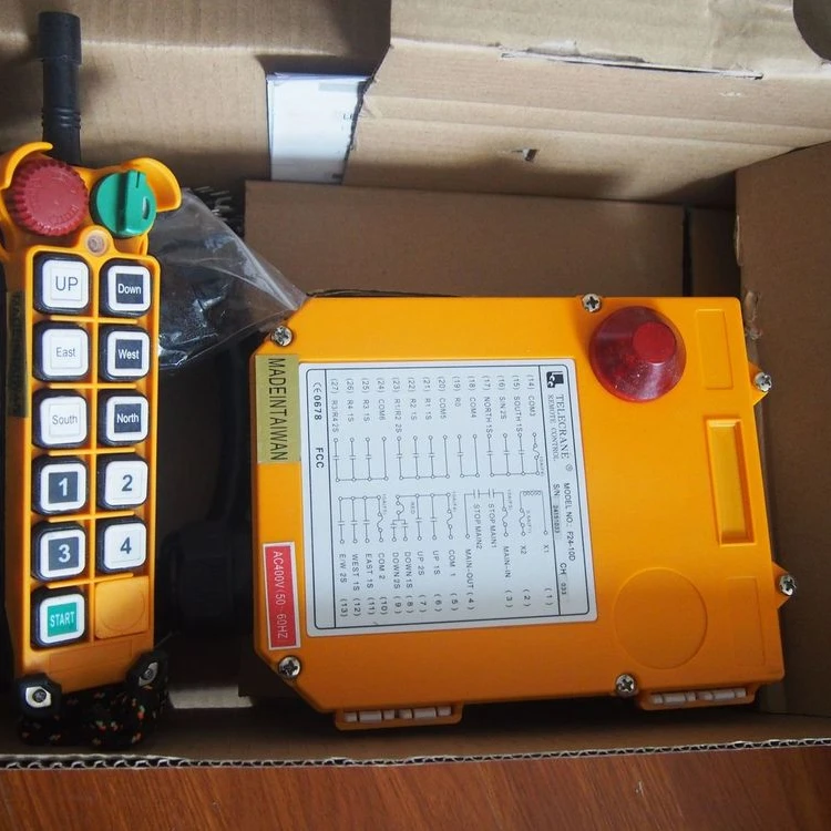 

Industrial F24-10D crane radio remote control