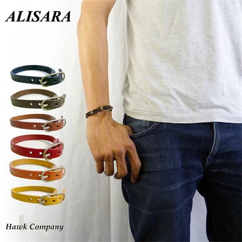 

Trendy Genuine Leather Bracelets Couple Rope Bracelets for Male Female Bracelets Jewelry Men Handmade First layer cowhide