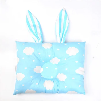 

Baby pillow Cot Crib Infant Head Positioner Newborn pillows Printing pillows cotton Bedding Cushion