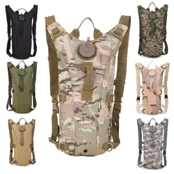 3L Tactical Hydration Backpack Military Water Bag Pouch Outdoor Running Cycling Camping Rucksack for Women Men Drinking System
