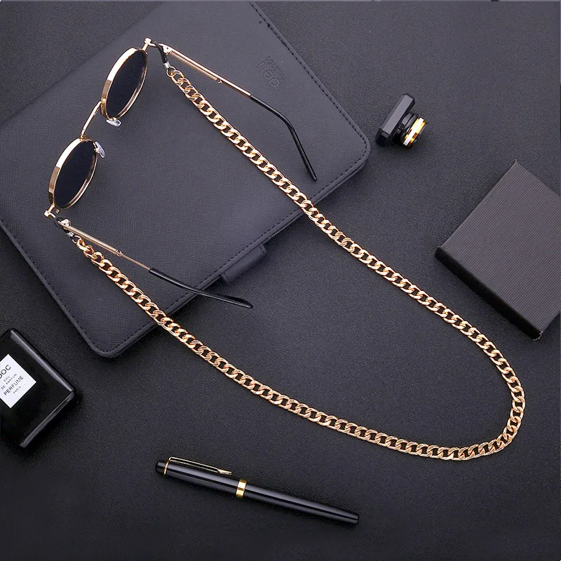 Новая модная цепочка для очков для женщин, ремешок для очков Cadena Para Gafas, тонкий Противоскользящий ремешок на шею, цепочка для очков