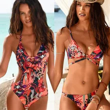 MUOLUX, новинка, сексуальный купальник с принтом, женский слитный купальник, пуш-ап, монокини, с высоким вырезом на спине, купальники, пляжная одежда, купальник
