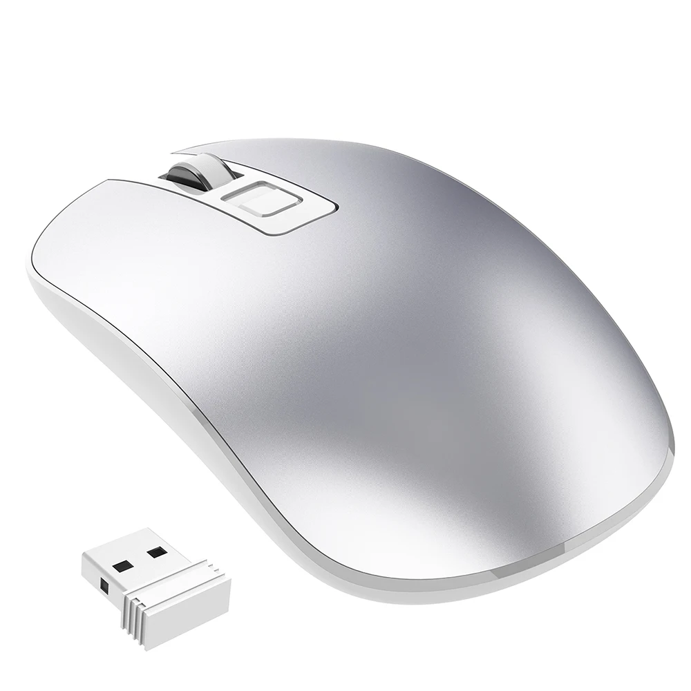 VicTsing 1600 dpi беспроводная мышь USB оптическая Бесшумная мышь для ноутбука, ноутбука, компьютера, мыши с нано-приемником
