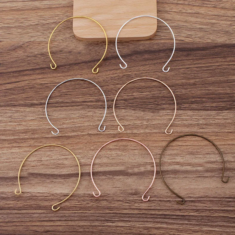 10 шт. металлические заготовки для браслета 75x1 5 мм|hook connector|bracelet basemetal wire bracelet |