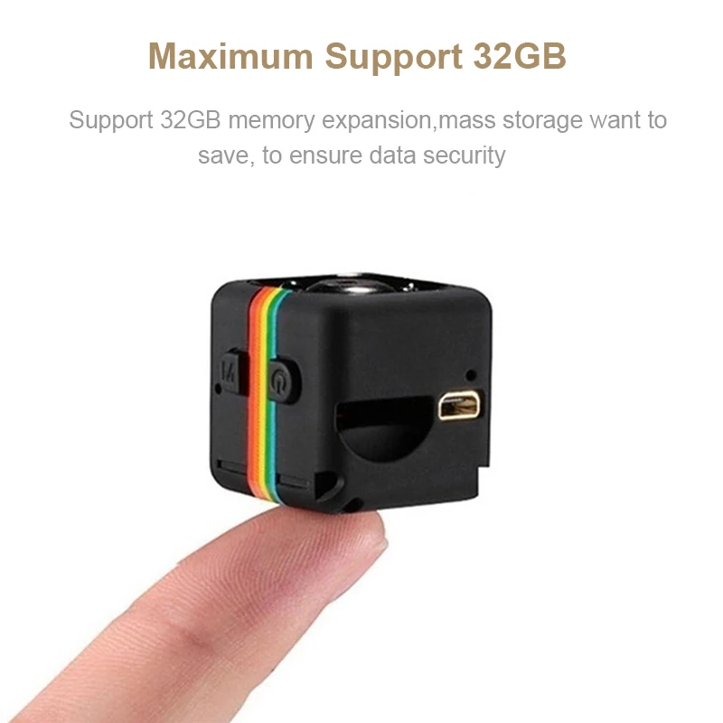 HECULAS sq 11 HD мини камера 1080P датчик ночного видения Видеокамера регистратор цифровая камера движения DVR камера s поддержка TFcard