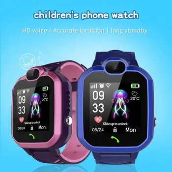 

Q19S Smart Phone Watch For kids Children Student 1.44 Inch Waterproof SOS Location Track SmartWatch Dial Call Voice Chat
