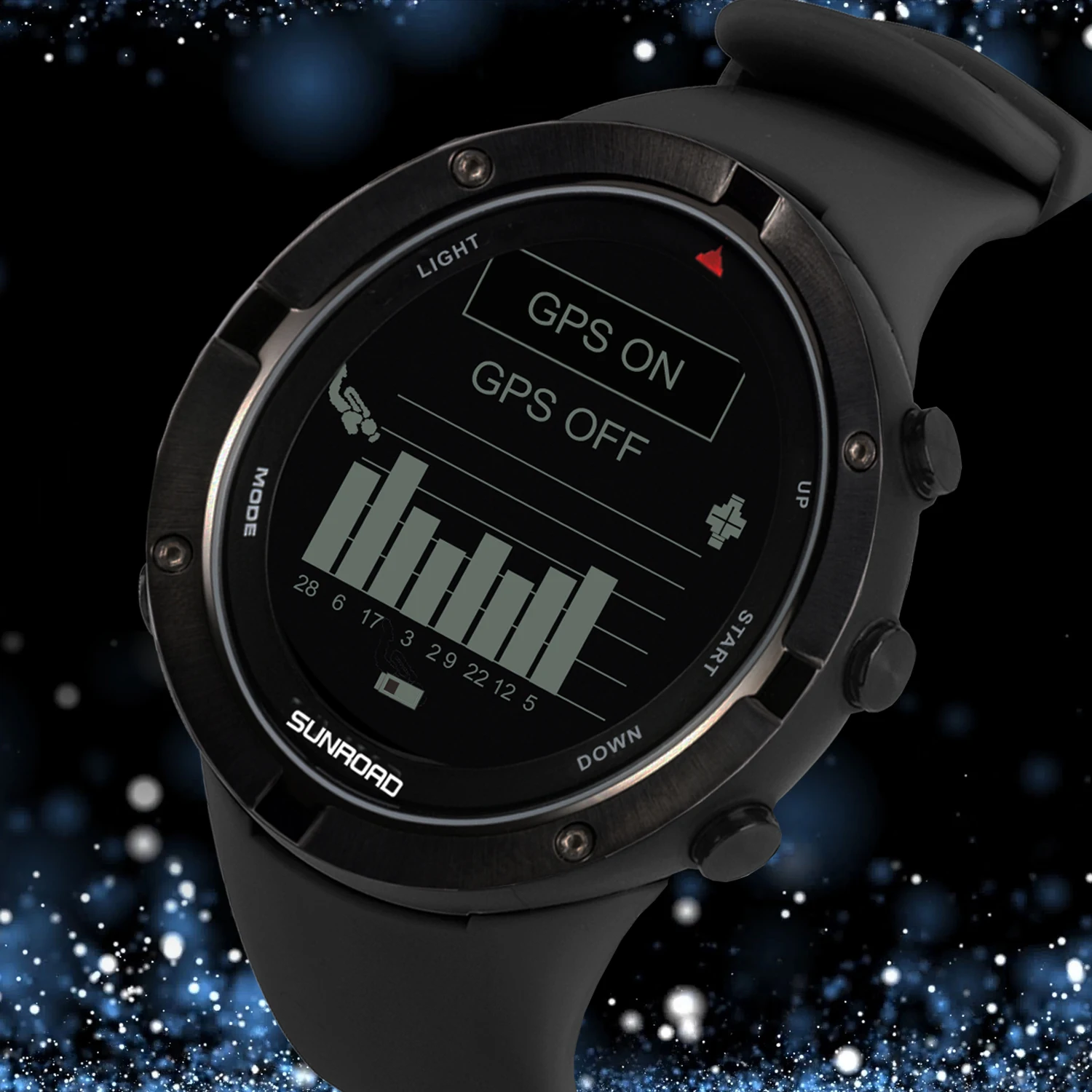 Sunroad 2023 GPS orologio sportivo da uomo orologi intelligenti Fitness