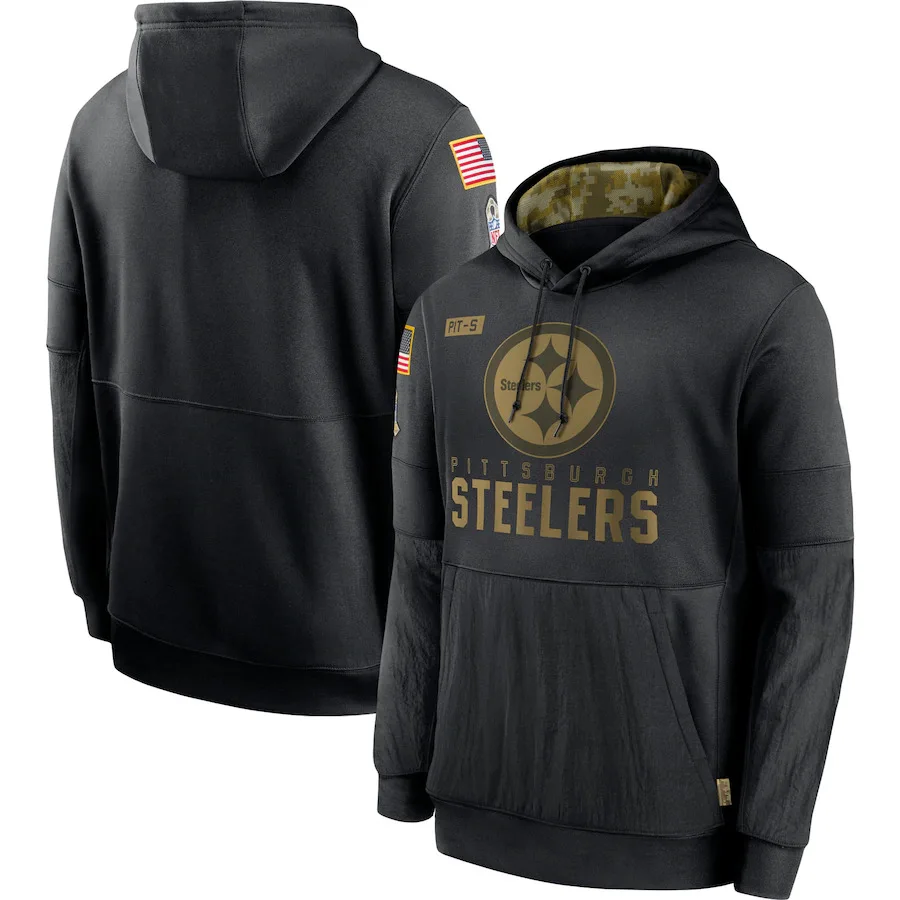 Pittsburgh MEN Sweatshirt Steelers 2021 Salute to Service Sideline