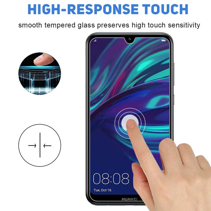 1000Pcs 9H 2.5D Tempered Glass For Huawei Y6 Prime Y5 Prime Screen Protector For Huawei Y3 Protective Glass Film