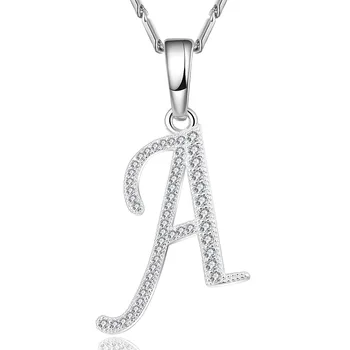 

Delicate Letter Necklace Simple and Elegant Temperament Pendant Top Grade Liberality Gift High Quality Sweet Fashion Accessories