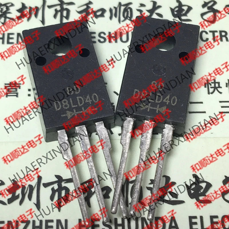 5 шт., новые оригинальные кнопки D8LD40 TO-220F
