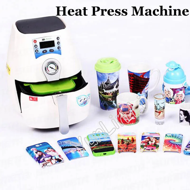 3D Mini Sublimation Vacuum Machine Heat Press Machine For Phone Case and Cover Mug Cups ST-1520