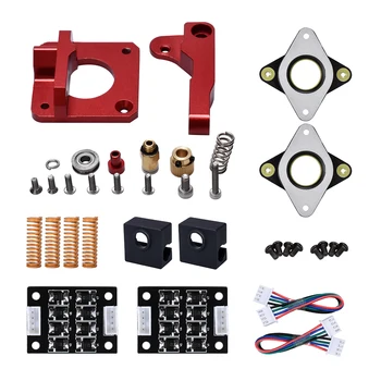 

3D Printer Parts MK8 Extruder Upgrade Kit Spring Silicone Sock Stepper Dampers TL-Smoother for Ender 3 CR10 CR-10S Printer