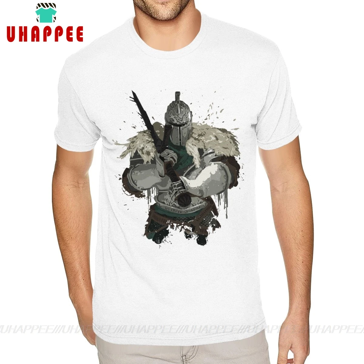Мужские футболки с логотипом Dark Souls Knight оптовая продажа 4XL | Мужская одежда