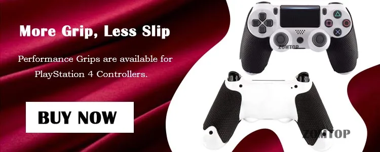 ZOMTOP for PlayStation 4 (PS5) Thumbsticks Cover Grav Slam Thumb Joystick Extender Caps CQC FPS Gamepad Controllers Accessories
