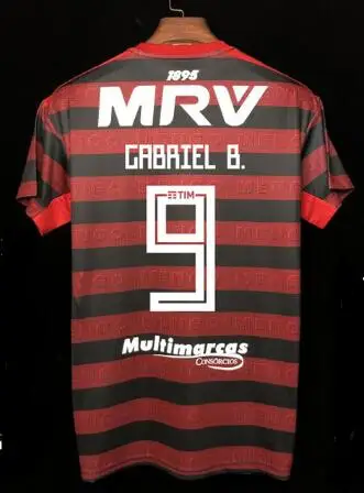 Flamengo RJ home camisetas camisola de alta calidad camisetas hombre camiseta Flamengo FC club 19 20 Julio personaliza