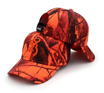 

Free Shipping Browning Realtree AP® Blaze Orange camo Hunting Caps Camouflage Hardwood Hunting Hat Big Game Hunting Snapbacks