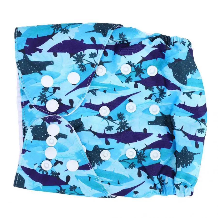 BL73 Feminine Hygiene Waterproof Washable Reusable Baby Cloth Diapers Adjustable Pocket Nappies with Insert Personal Health Care - Цвет: BL73