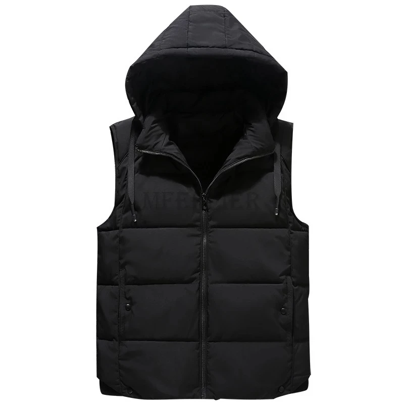 high quality winter autumn men vests outerwear sportwear pockets zipper