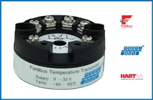 Único canal profibus pa hart ff protocolo transmissor de temperatura