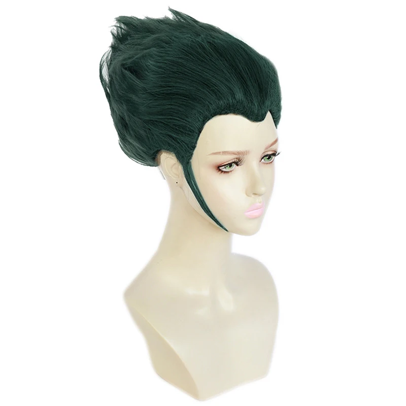 Парик для косплея из аниме «данганронпа», термостойкие мужские искусственные волосы из коротких синтетических волос, с шапочкой