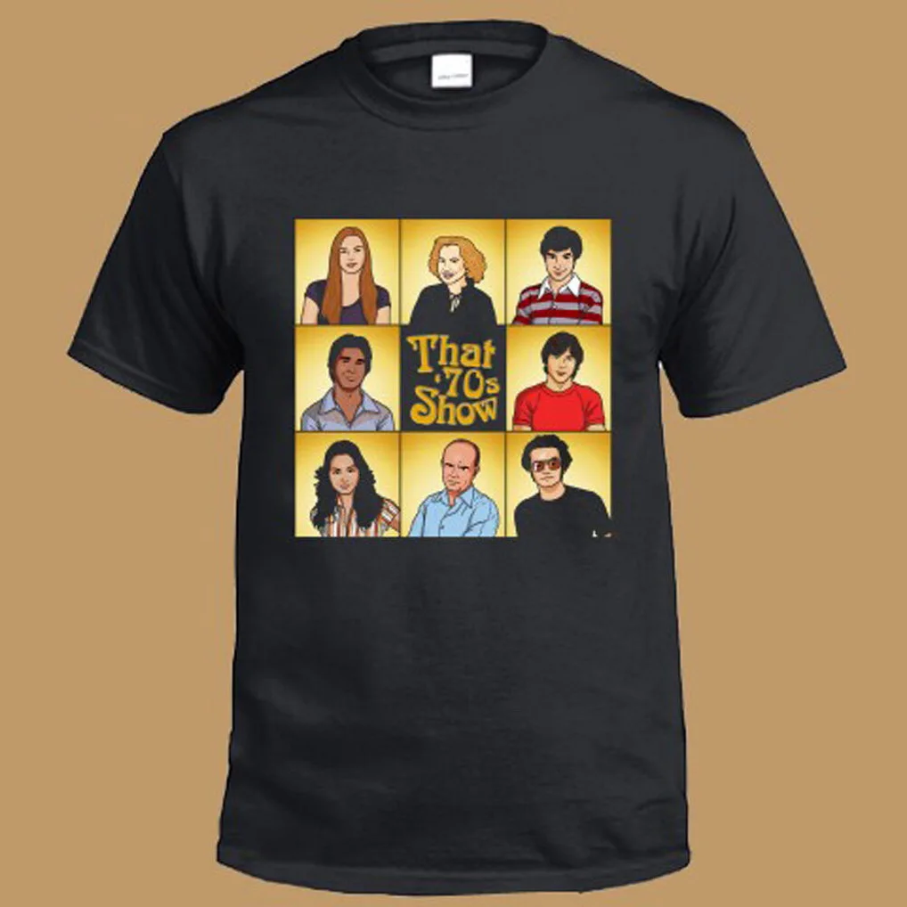 New That ❰s Show American TV Series Men's Black T-Shirt Size S To 3XL Free Shipping Tops TEE Shirt |