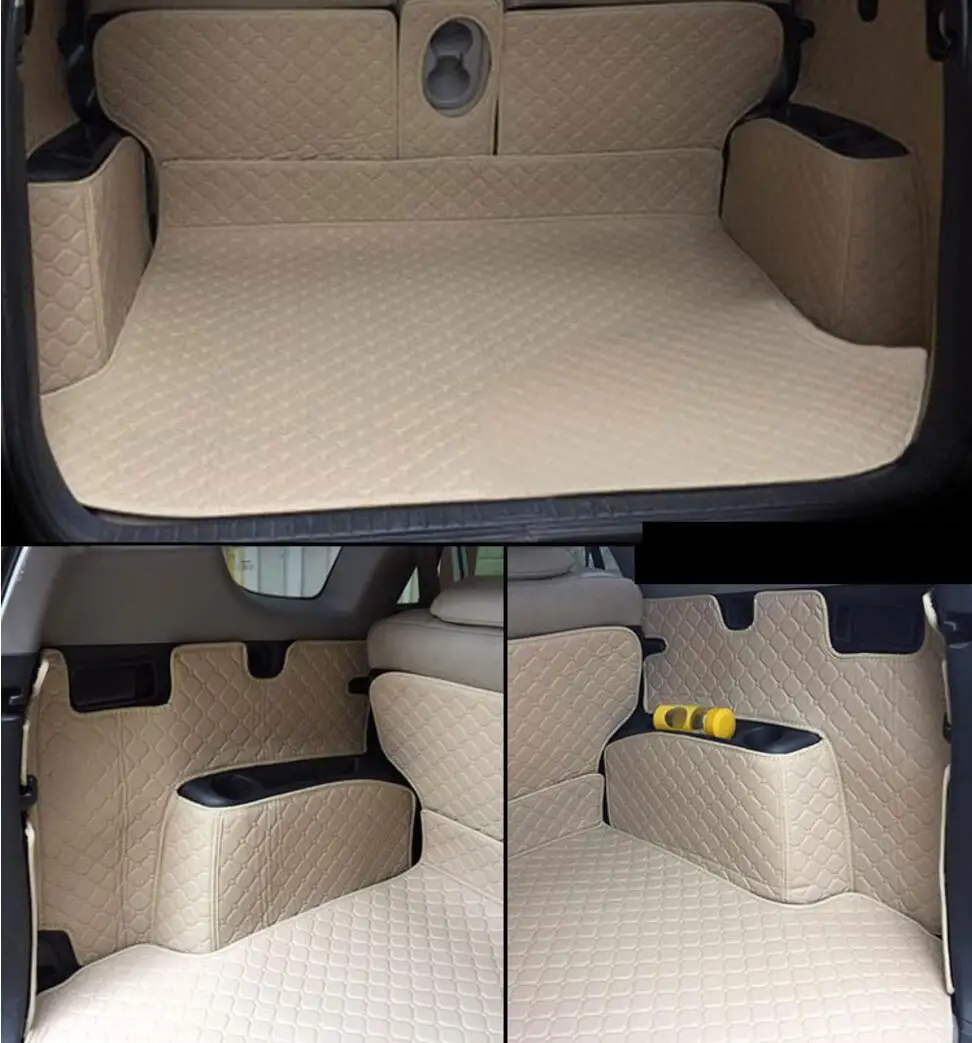 Волокна кожи багажник автомобиля коврик для toyota rav4 2005 2006 2007 2008 2009 2010 2011 2012 xa30 автомобильные аксессуары