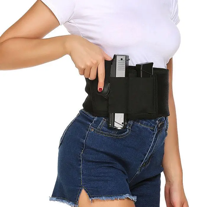 Gun Case Glock Holster Tactical Abdominal Band Belly Pistolrfor Glock