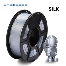 Enotepad Silk Filament 1 75mm 1kg PLA SILK For 3D Printer Bright Color Silk PLA 3d