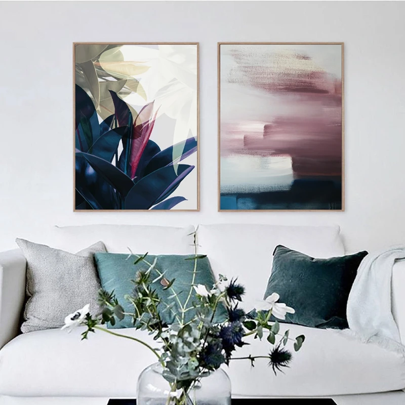 Rubber Plant Wall Print Home Decor