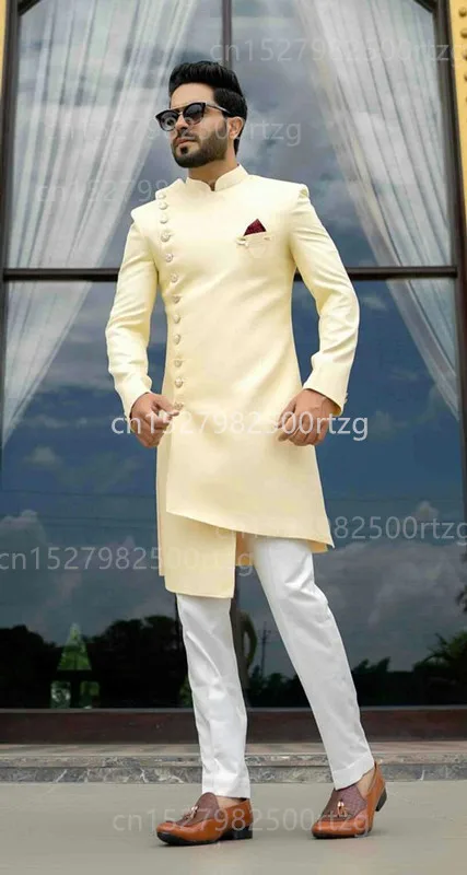 YiMinpwp-2-Piece-Men-Suits-Stand-Collar-Wedding-Suit-for-Men-Costume-Mariage-Homme-Long-Coat (1)_副本