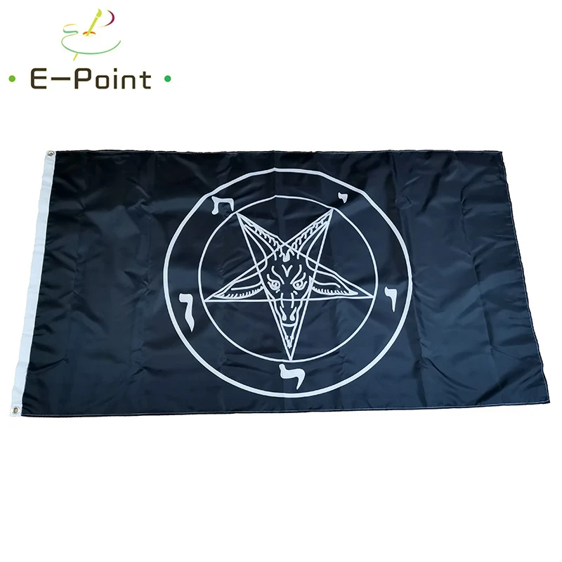 Church of Satan Flag 2ft*3ft (60*90cm) 3ft*5ft (90*150cm) Size Christmas Decorations for Home Banner | Дом и сад