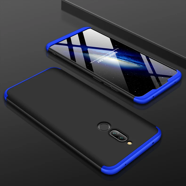 GKK, Роскошный чехол для Xiaomi Redmi 8, 8A, чехол 360, полная защита, тонкий, двойная броня, противоударный, жесткий, матовый, для Redmi 8, 8A, чехол, Fundas