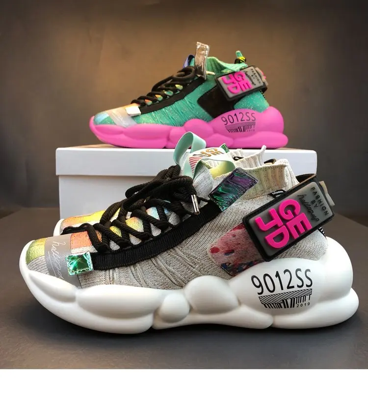 tenis plataforma moda