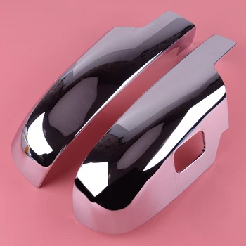 

DWCX Chrome ABS Lower Bottom Half Mirror Covers Cup fit for Chevy Silverado GMC Sierra Pickup 2007 2008 2009 2010 2011 2012 2013