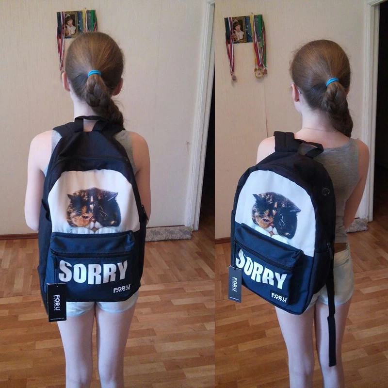 Children School Bags for Women Cute Panda Printing Laptop Backpack Teenagers Junior Schoolbag Children School Bookbag