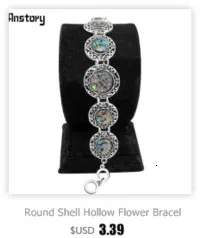 Circle Blue Stone Bracelet For Women Butterfly Plum Flower Bracelet Vintage Antique Silver Plated Flower Fashion Jewelry TB314