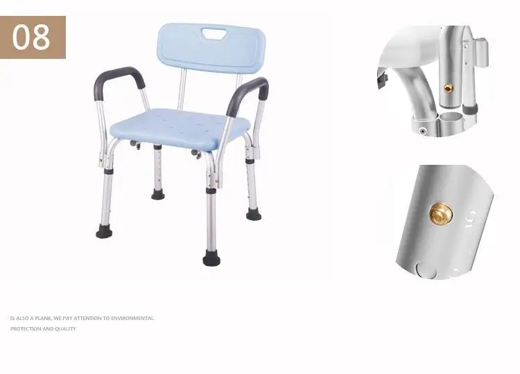 Tabouret Wc Taburete Tocador Minusvalido Hogar Mueble Cadeira De Banho Idoso Seat Bath Escalon Plegable Foot Stool Shower Chair