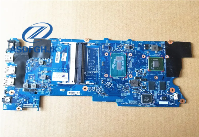 Материнская плата для ноутбука HP ENVY X360 15-W 001 M6-W 827523-601 w/ I7-7500U SR2ZV CPU DDR3 14257-2 |