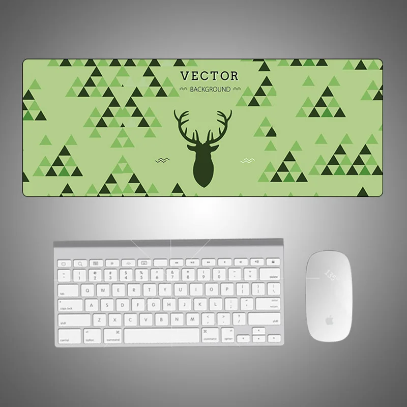 

Personality Pattern Animal Deer Large Mouse Pad for Home Computer Office PC Desktop Keyboard Key Player Mouse Pads