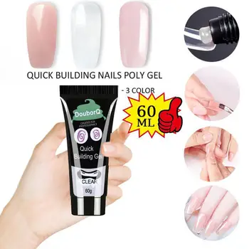 

60g UV Builder Gel Nail Extension Gels Acrylic UV Builder Crystal Nail Art Extension Tips Extension Gel