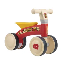 Детский велосипед с доп. балансом велосипед легко собрать и демонтировать ребенок учится ходить без ножных педалей ходунки езда игрушки для 12-24 м