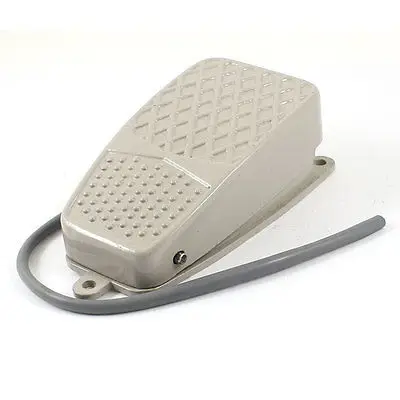 

AC 220V 10A SPDT NO NC Metal Momentary Foot Pedal Switch Footswitch FS-2