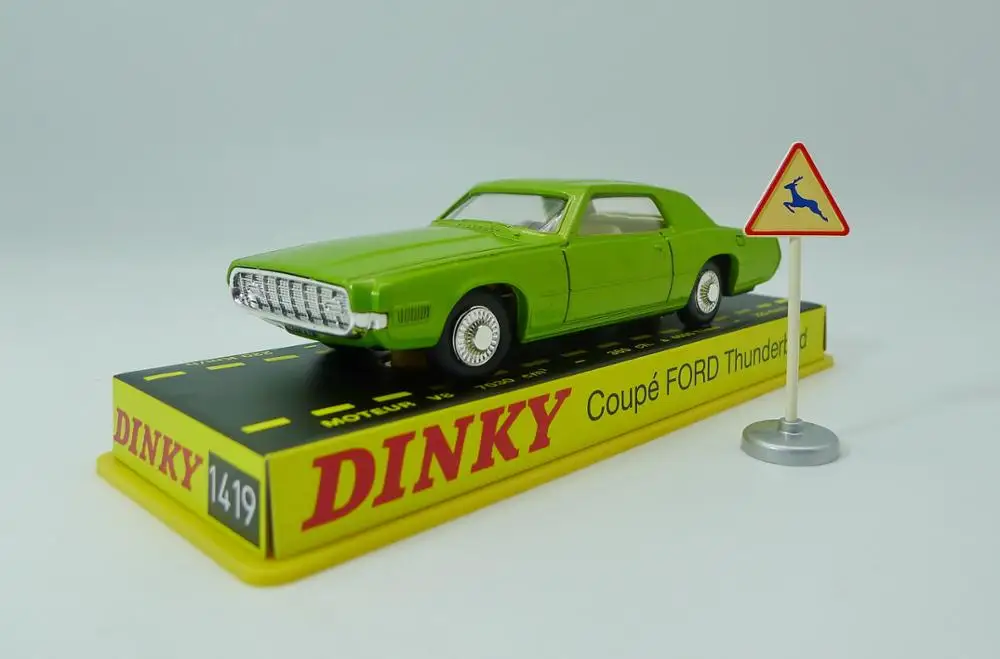 Atlas Dinky Toys 1419 FORD Coupe Thunderbird 1:43 литье под давлением модель фургон